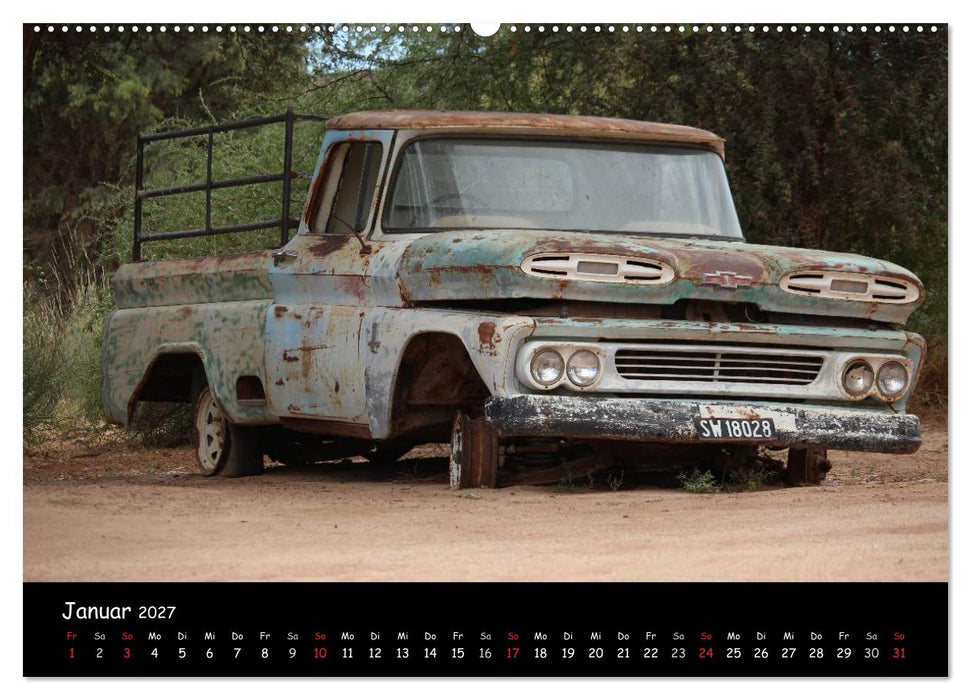 Faszination Namibia - Oldtimer mal anders (CALVENDO Wandkalender 2027)