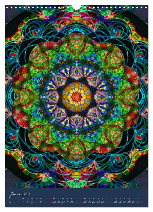 BLUMEN MANDALAS (CALVENDO Wandkalender 2027)