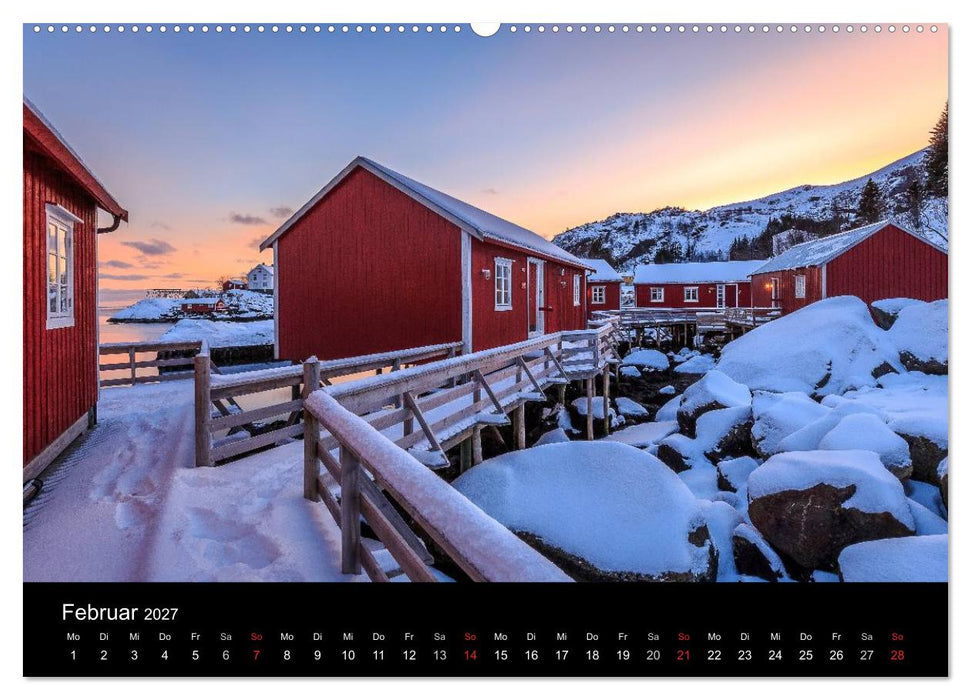 LOFOTEN - Inselparadies im Norden Norwegens (CALVENDO Premium Wandkalender 2027)