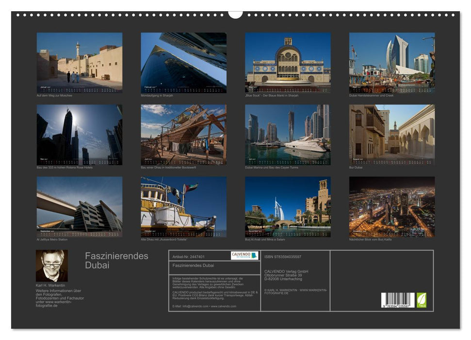 Faszinierendes Dubai (CALVENDO Wandkalender 2027)