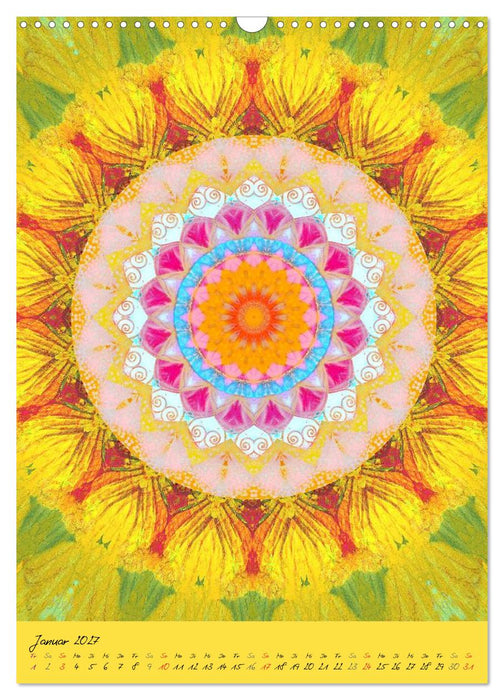 Mandala Energien (CALVENDO Wandkalender 2027)