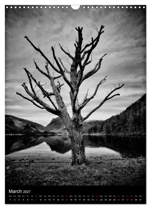 Journeys - Black & White (CALVENDO Monthly Calendar 2027)