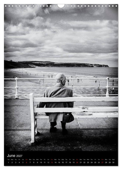 Journeys - Black & White (CALVENDO Monthly Calendar 2027)