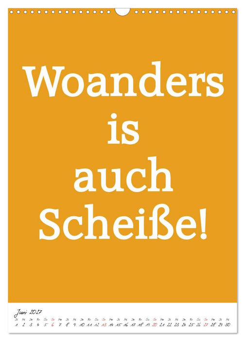 Sprüche aus´m Pott (CALVENDO Wandkalender 2027)
