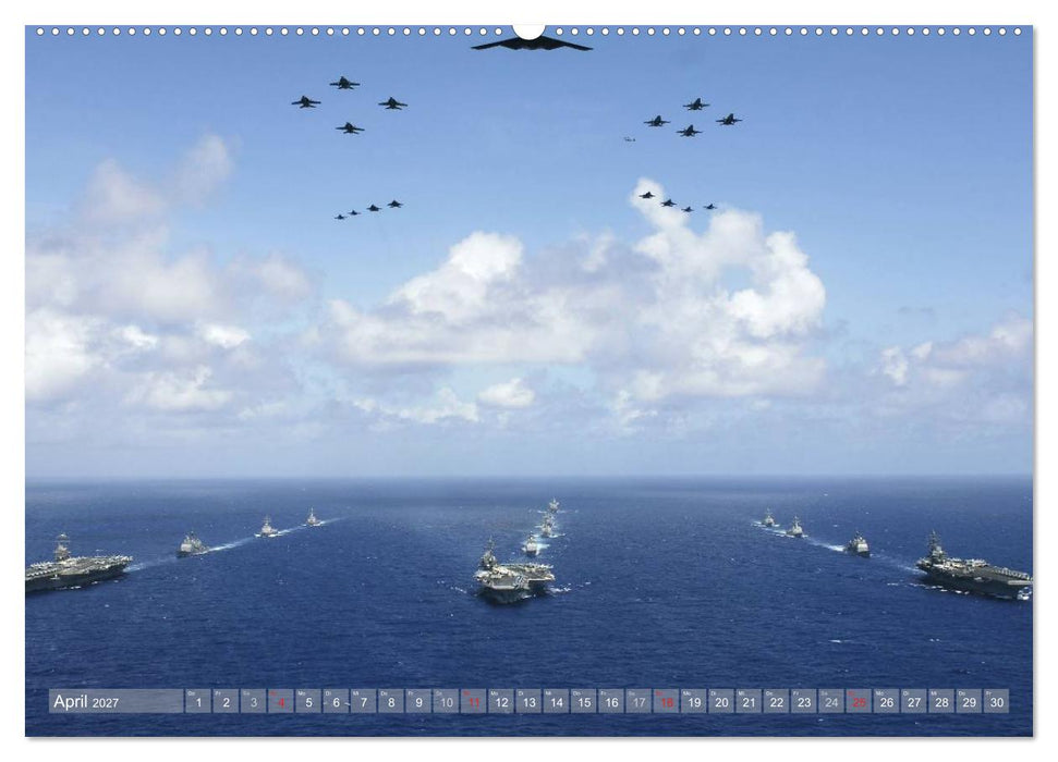 Streitkraft. Militärische Impressionen (CALVENDO Wandkalender 2027)
