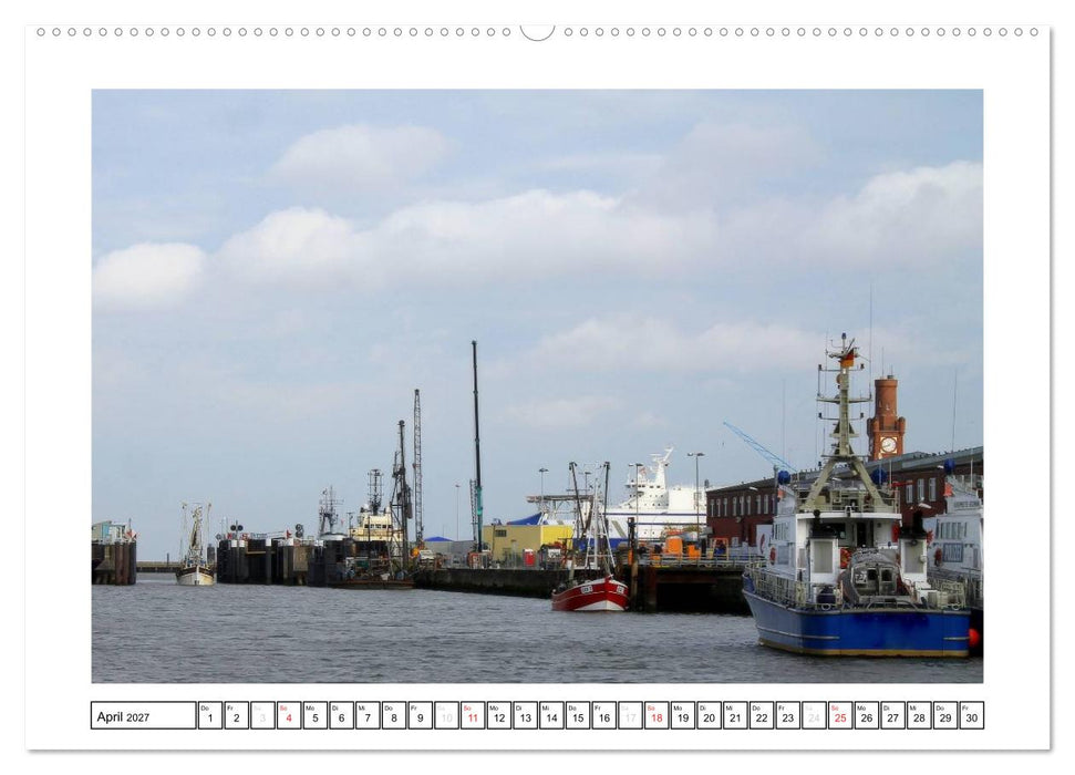 Nordseefeeling - Cuxhaven (CALVENDO Premium Wandkalender 2027)
