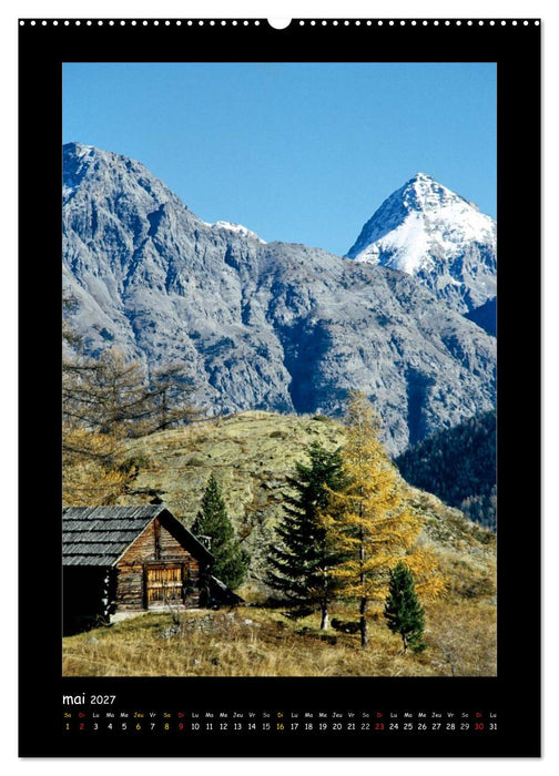 La vallée de la Clarée Hautes-Alpes (CALVENDO Calendrier supérieur 2027)