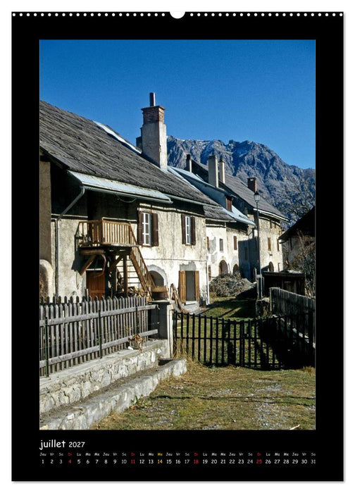 La vallée de la Clarée Hautes-Alpes (CALVENDO Calendrier supérieur 2027)