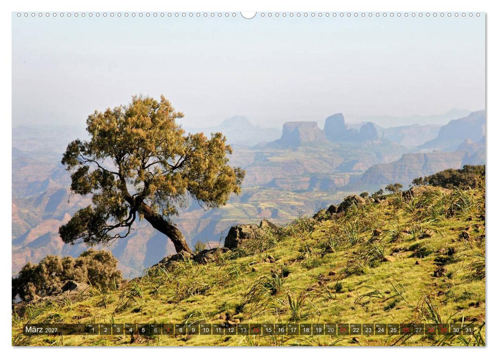 Äthiopien, ursprüngliches Afrika (CALVENDO Wandkalender 2027)