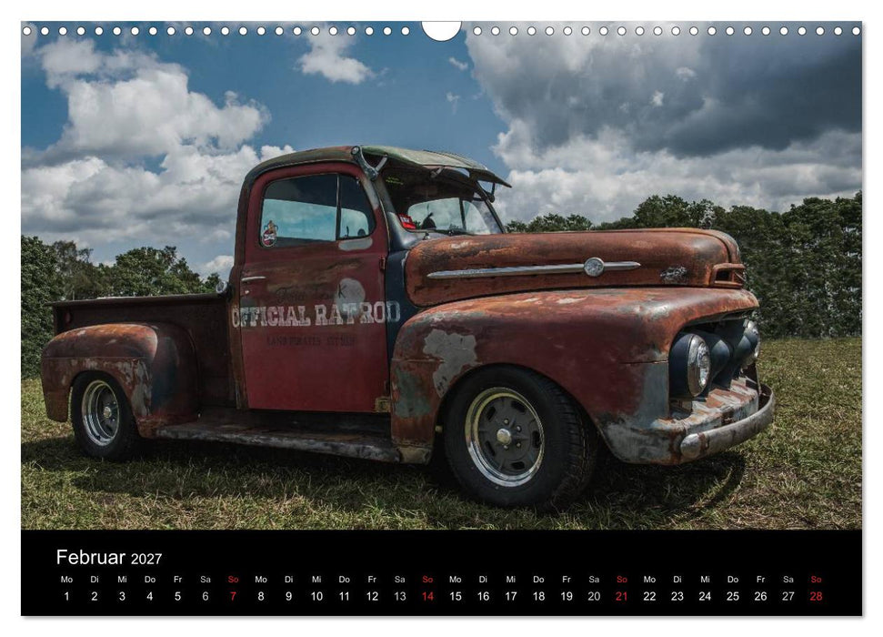 Custom Cars - Autos die begeistern (CALVENDO Wandkalender 2027)