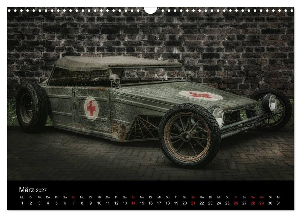 Custom Cars - Autos die begeistern (CALVENDO Wandkalender 2027)