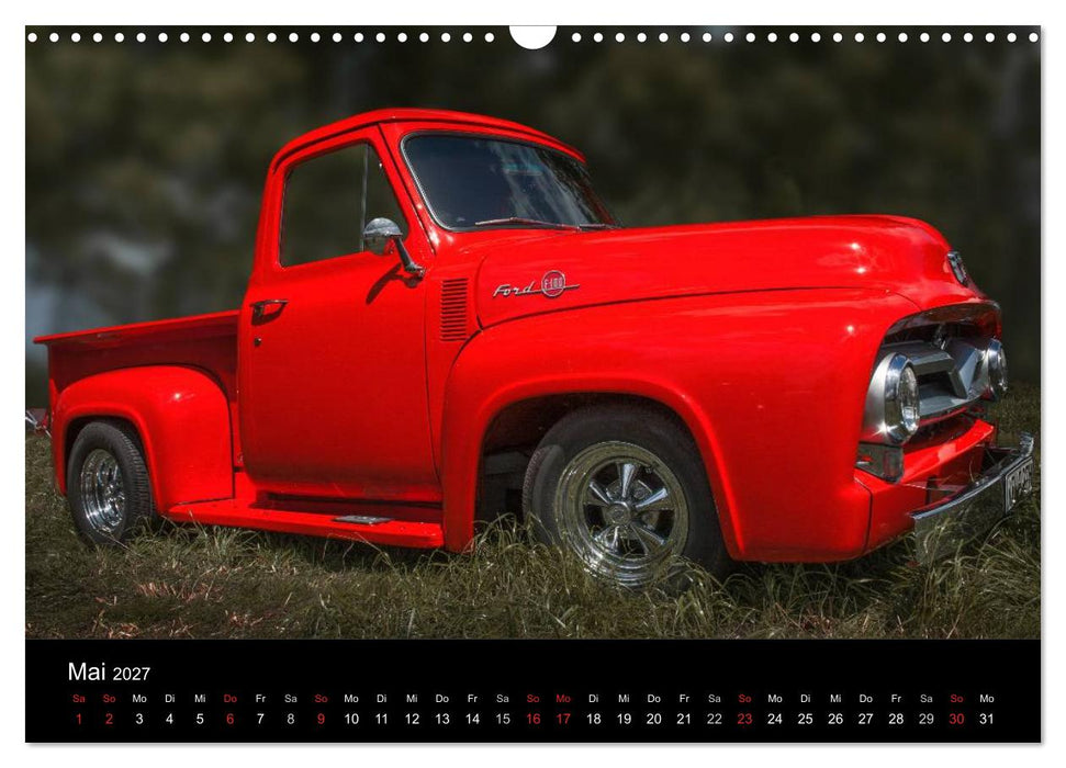 Custom Cars - Autos die begeistern (CALVENDO Wandkalender 2027)
