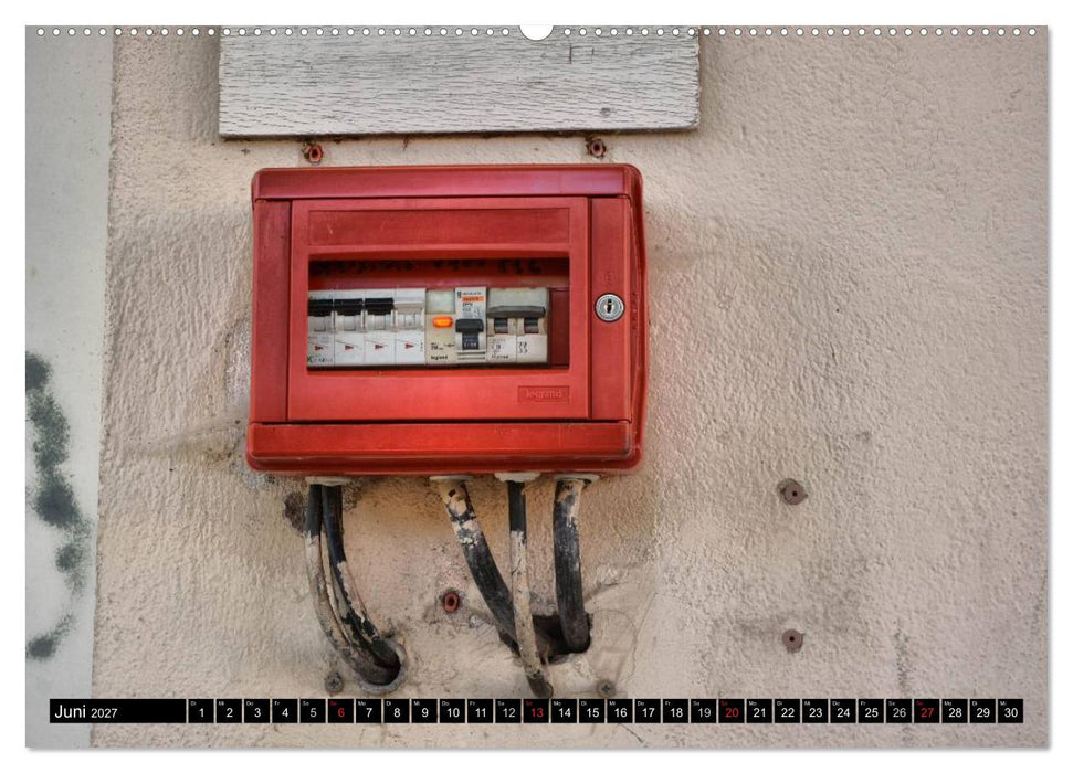 Unter Strom - Elektroinstallationen der besonderen Art (CALVENDO Wandkalender 2027)