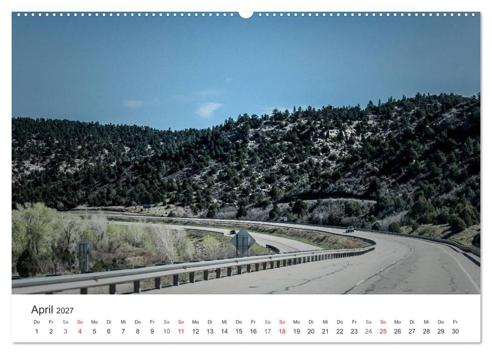 USA Roads (CALVENDO Premium Wandkalender 2027)