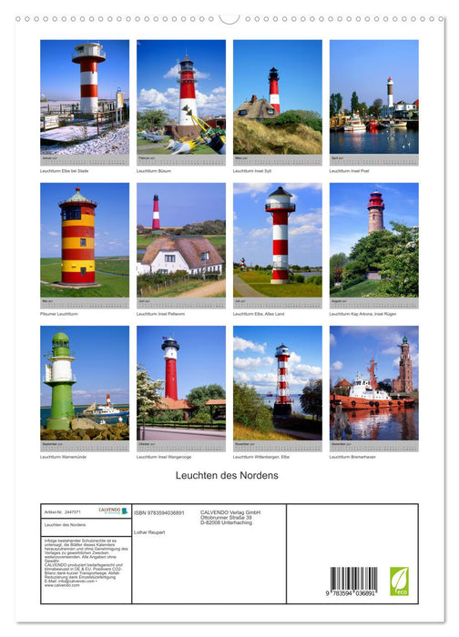 Leuchten des Nordens (CALVENDO Premium Wandkalender 2027)