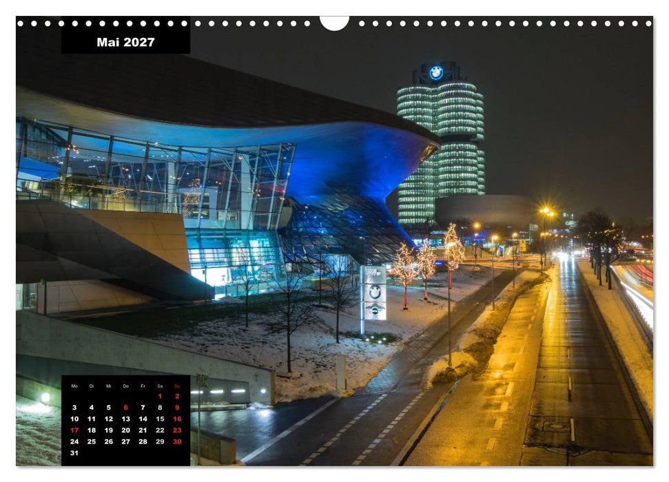 City Lights - Lichter der Nacht (CALVENDO Wandkalender 2027)