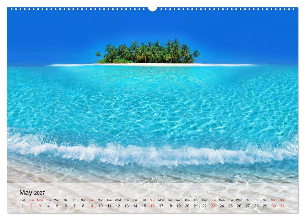 French Polynesia Paradise in the South Pacific (CALVENDO Premium-Calendar 2027)