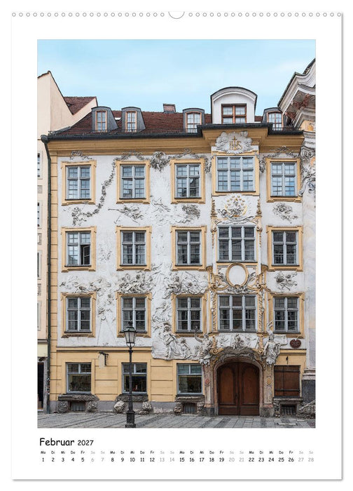 Liebenswertes München - Stilisierte Fotografien (CALVENDO Wandkalender 2027)
