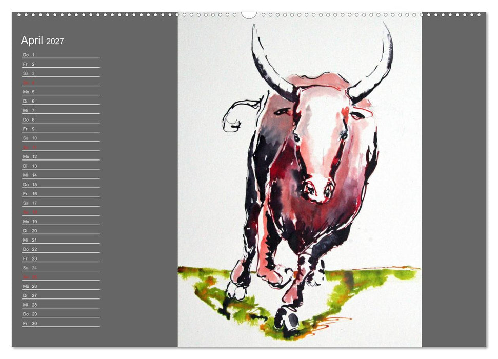 Sternbild Stier (CALVENDO Premium Wandkalender 2027)