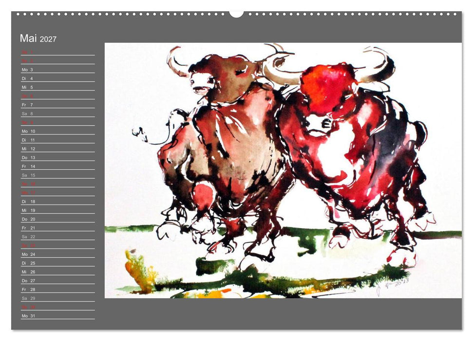 Sternbild Stier (CALVENDO Premium Wandkalender 2027)