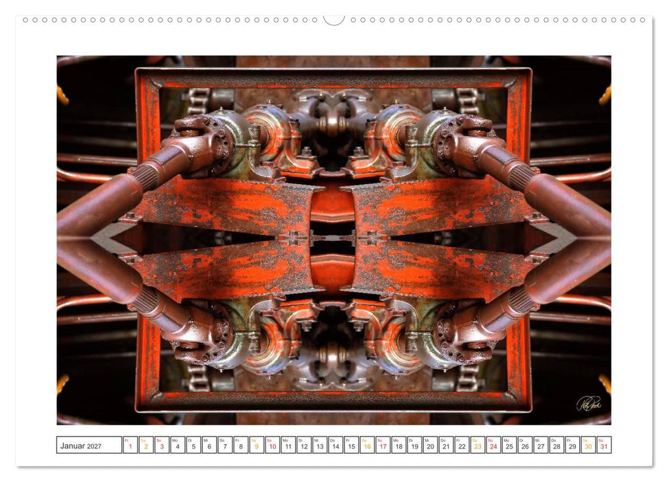 Faszination Spiegelung - Industrie und Technik (CALVENDO Premium Wandkalender 2027)