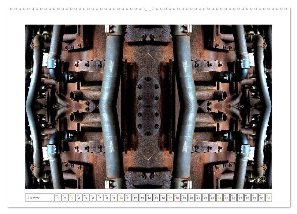 Faszination Spiegelung - Industrie und Technik (CALVENDO Premium Wandkalender 2027)