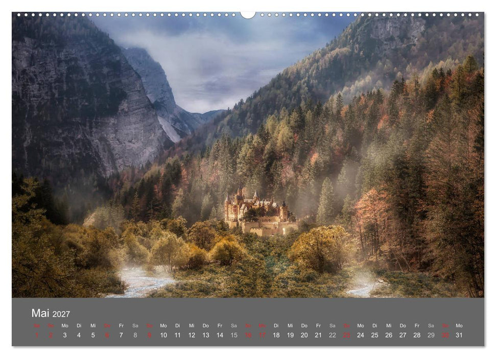 Zwielicht - Fantasylandschaften (CALVENDO Premium Wandkalender 2027)