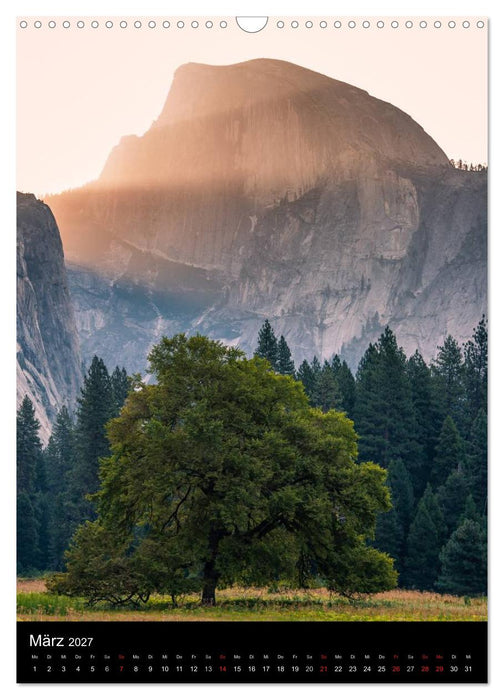 Idylle Pur - Der Yosemite National Park (CALVENDO Wandkalender 2027)