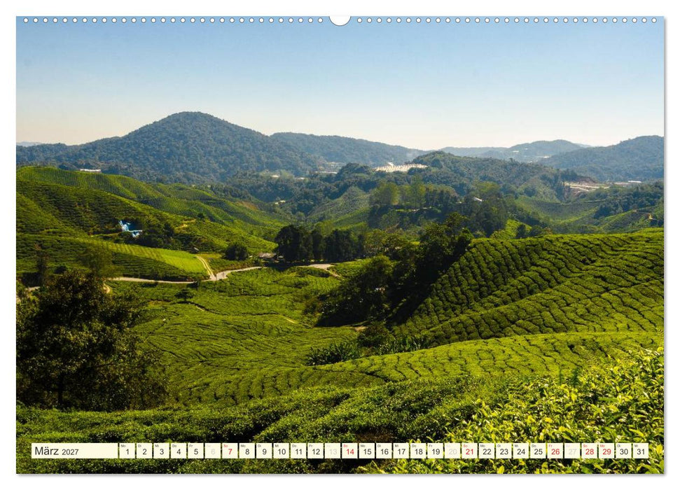 Unterwegs in Malaysia (CALVENDO Wandkalender 2027)