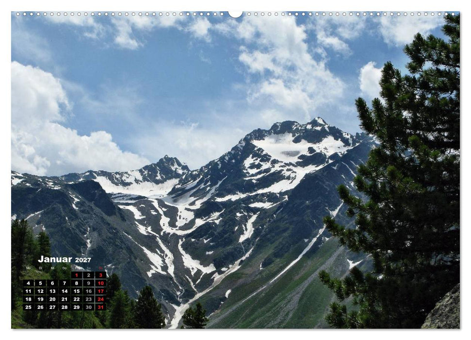 Unterwegs in Tirol (CALVENDO Wandkalender 2027)