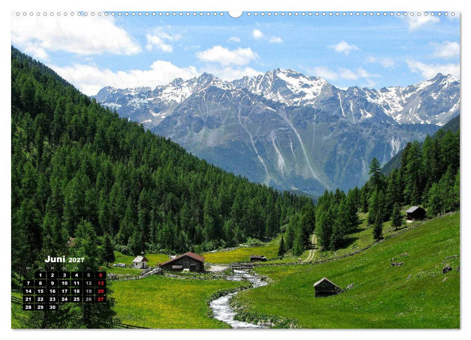 Unterwegs in Tirol (CALVENDO Wandkalender 2027)