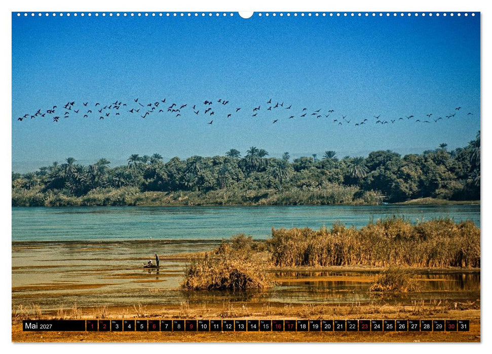 Abenteuer auf dem Nil. Eine Reise von Luxor nach Abu Simbel (CALVENDO Wandkalender 2027)