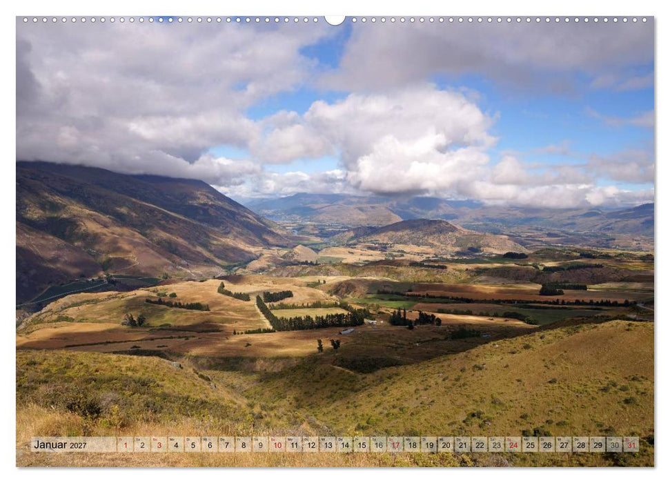 Kia ora, Aotearoa - Wunderbares Neuseeland (CALVENDO Wandkalender 2027)