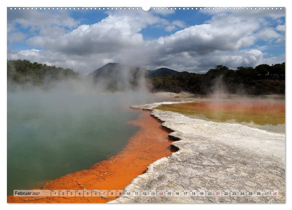Kia ora, Aotearoa - Wunderbares Neuseeland (CALVENDO Wandkalender 2027)