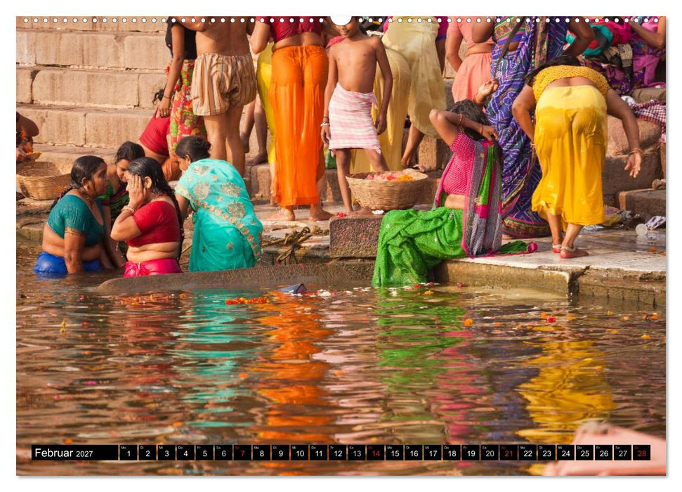 Indien - Varanasi (CALVENDO Premium Wandkalender 2027)
