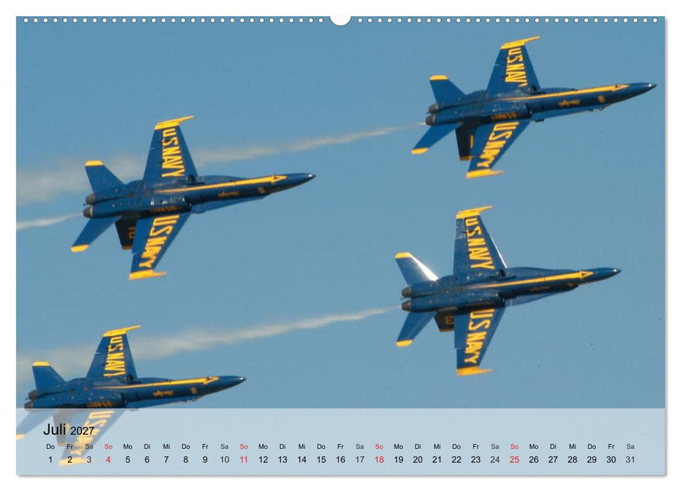Flugschau in Reno (CALVENDO Premium Wandkalender 2027)