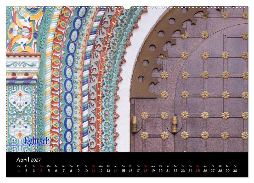 Von Moskau nach St. Petersburg (CALVENDO Wandkalender 2027)