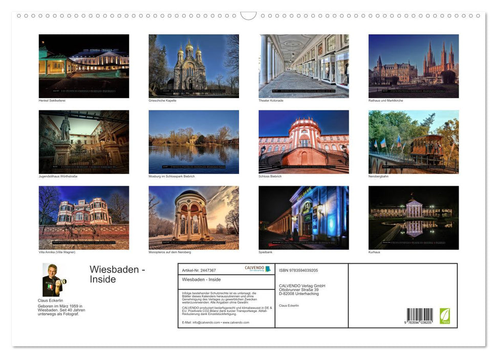 Wiesbaden - Inside (CALVENDO Wandkalender 2027)