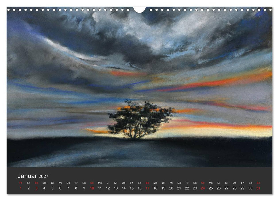 Landschaftspastelle (CALVENDO Wandkalender 2027)