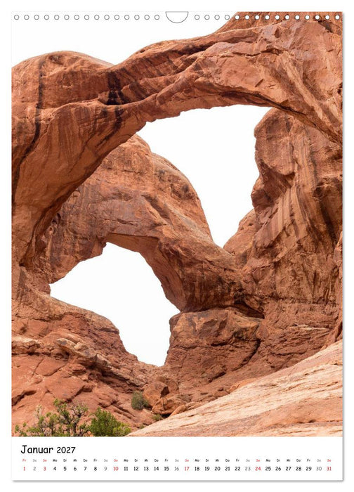Eine Reise durch die Canyons der USA (CALVENDO Wandkalender 2027)