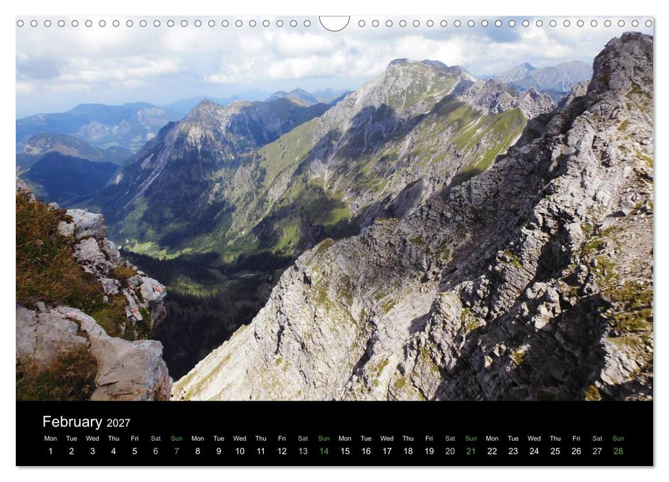 Beautiful Bavarian Alps (CALVENDO Monthly Calendar 2027)