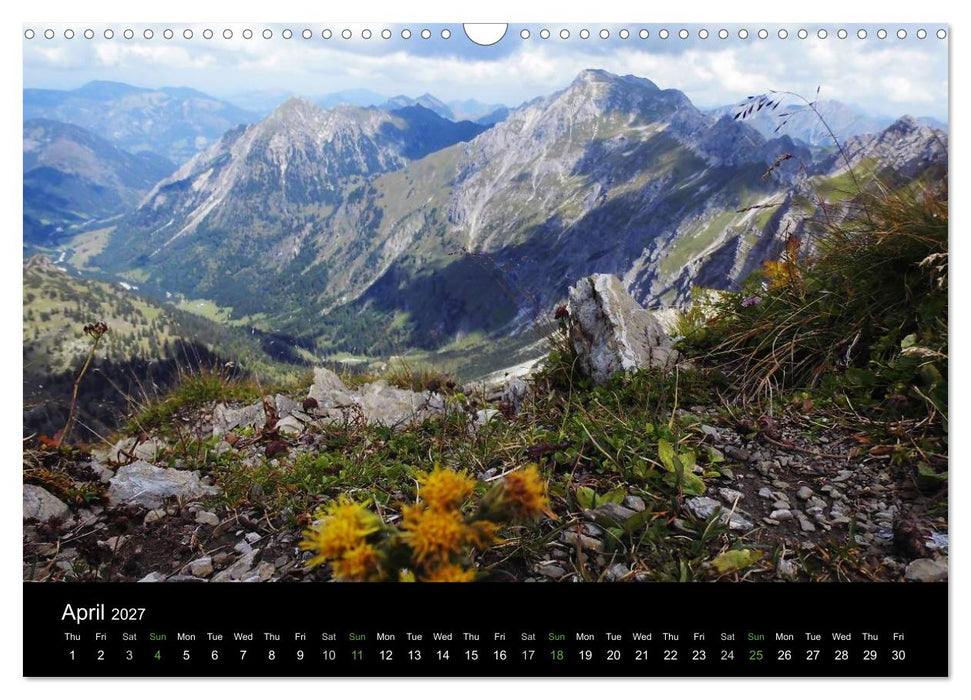 Beautiful Bavarian Alps (CALVENDO Monthly Calendar 2027)