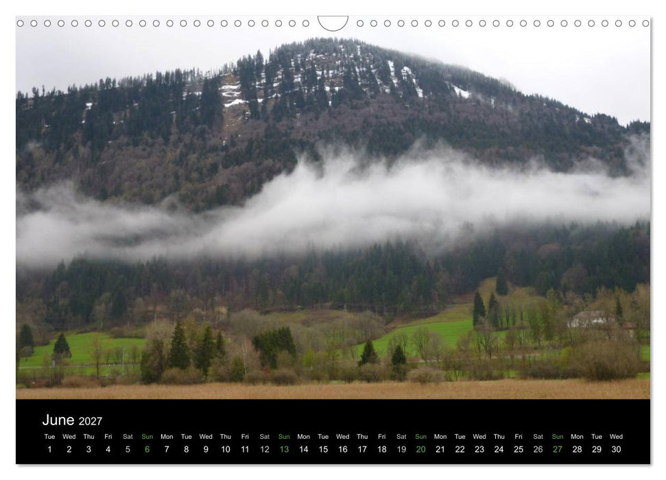 Beautiful Bavarian Alps (CALVENDO Monthly Calendar 2027)