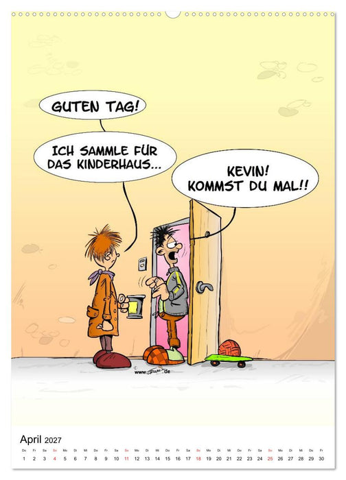 Trumix Cartoons - Nichts geht mehr (CALVENDO Premium Wandkalender 2027)