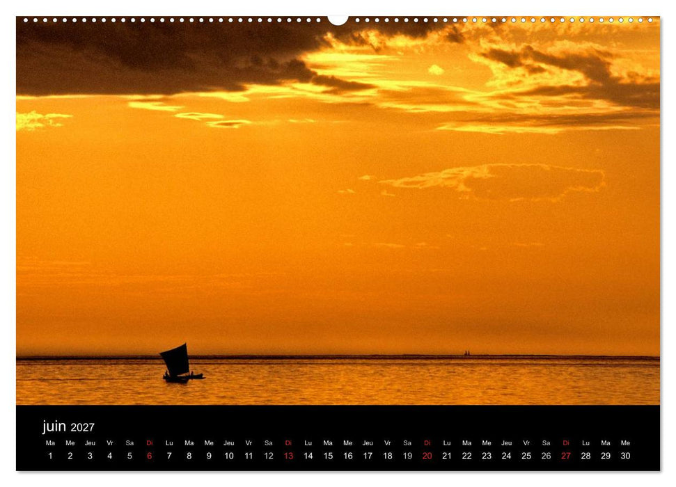 Madagascar L'île aux merveilles (CALVENDO Calendrier supérieur 2027)
