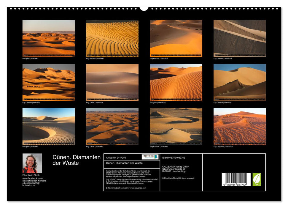 Dünen. Diamanten der Wüste (CALVENDO Premium Wandkalender 2027)