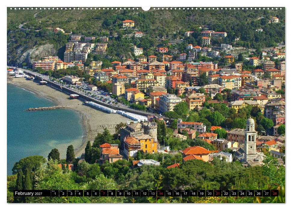 Riviera di Levante The Coast of Liguria (CALVENDO Premium-Calendar 2027)