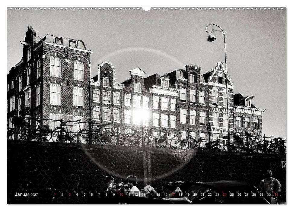 Ein Blick auf Amsterdam (CALVENDO Premium Wandkalender 2027)