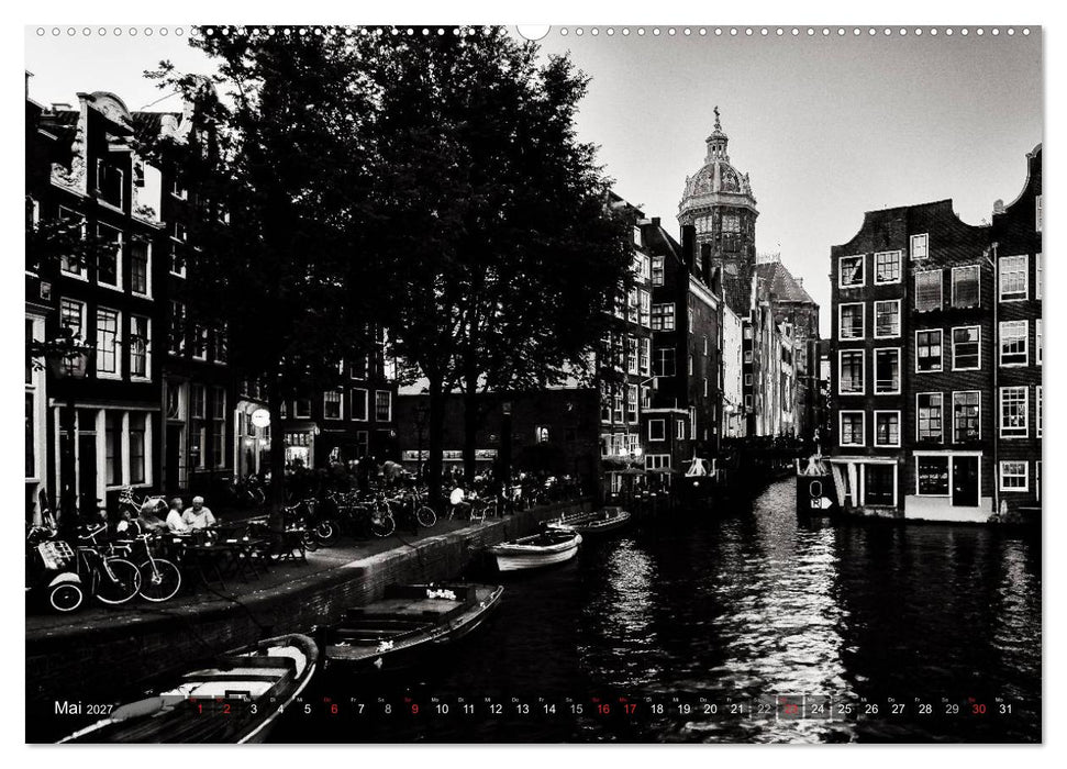 Ein Blick auf Amsterdam (CALVENDO Premium Wandkalender 2027)
