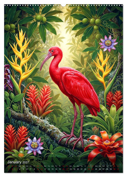 Where Colors Take Flight (CALVENDO Premium-Calendar 2027)